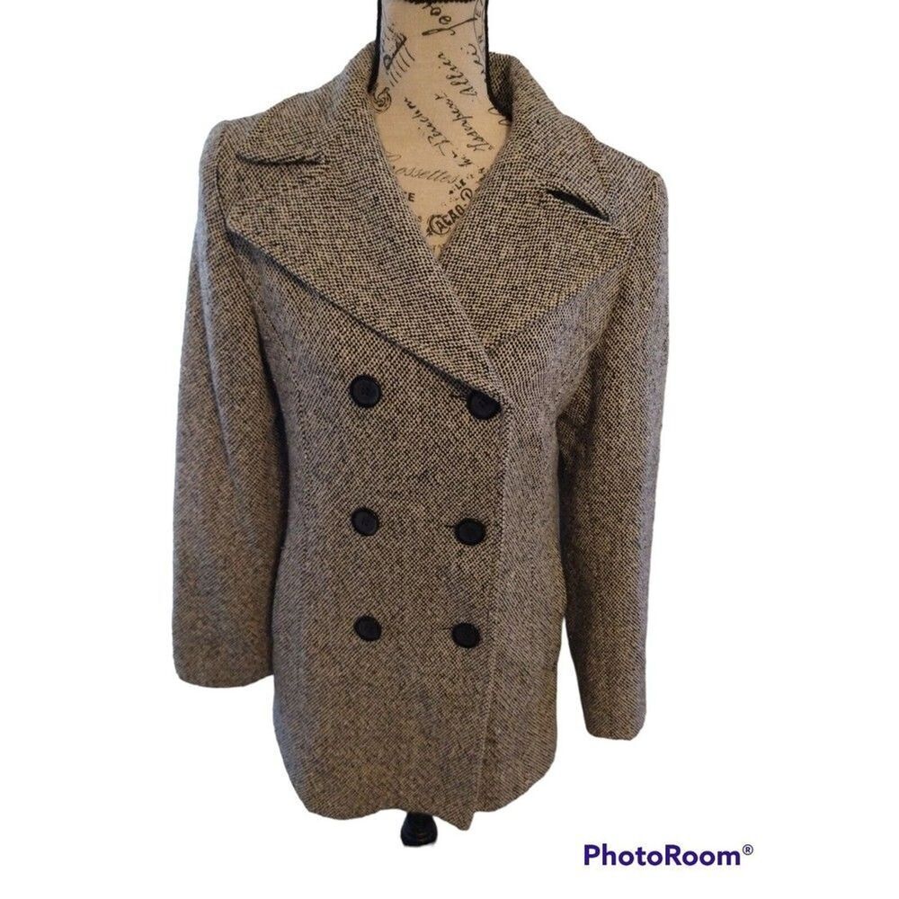 JLO wool blazer coat Small Boho Classic City Buisness